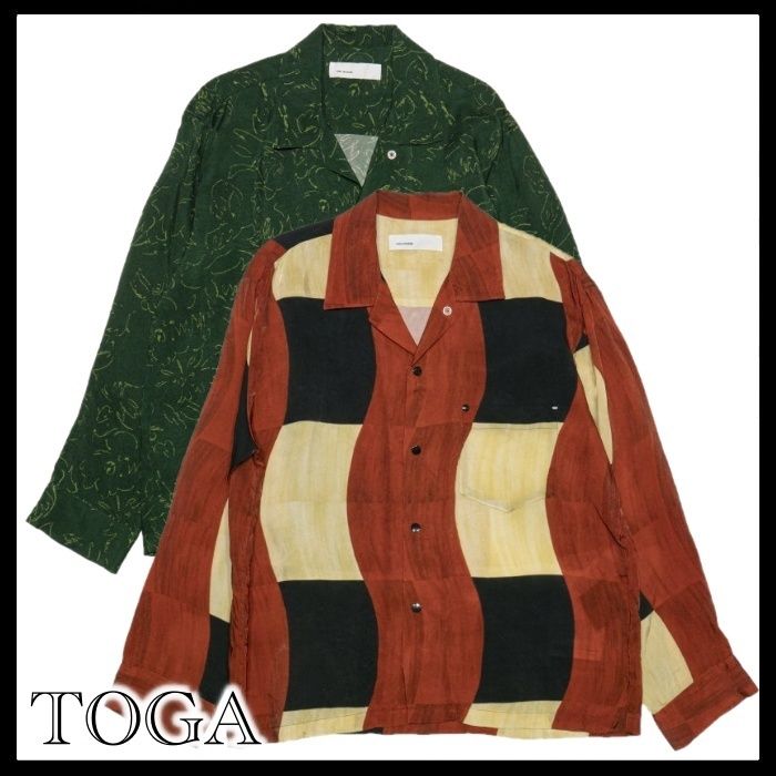 TOGA ARCHIVES 国内買付 Inner print shirt (TOGA/シャツ) TZ31-FJ907