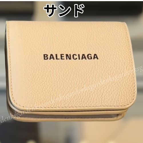 国内直営 **BALENCIAGA** CASH フラップコイン&カードホルダー すぐ届く！BALENCIAGA CASH フラップ コイン＆カードホルダー