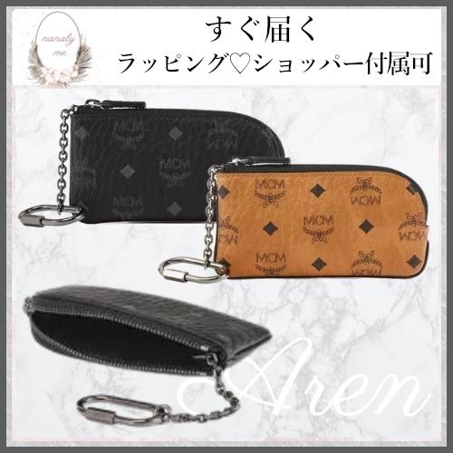 楽天市場】MCM エムシーエム キーホルダー付き キーリング ロゴ