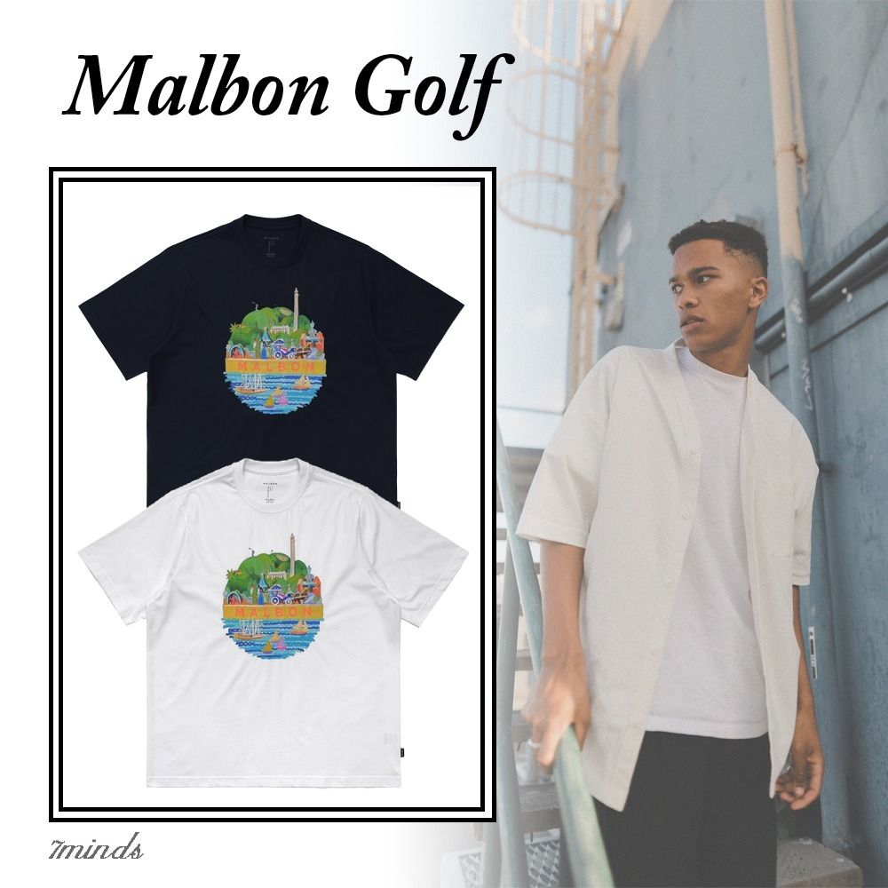 マルボン ゴルフ malbon Tシャツ マルボン 【M～XXL】 新品