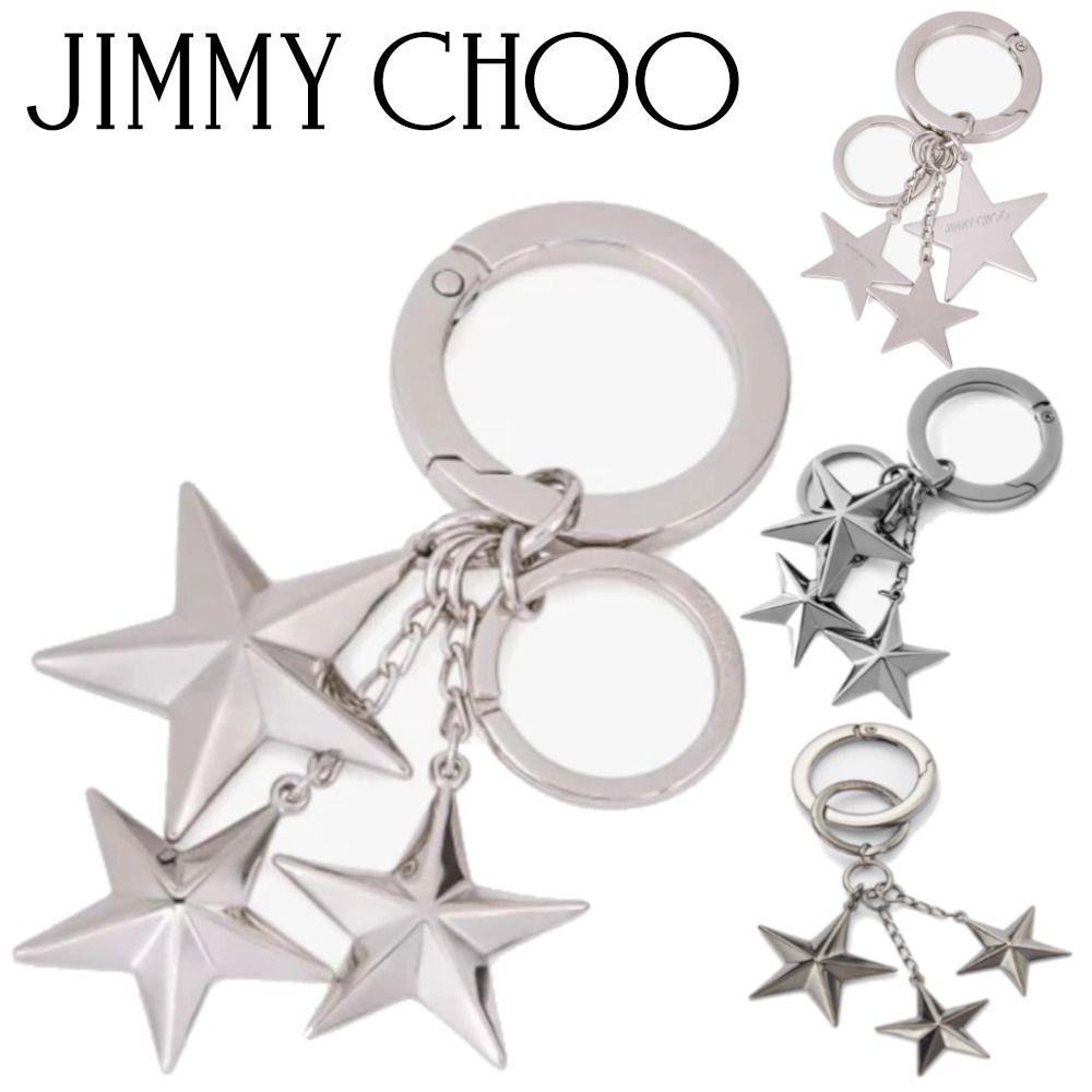 Jimmy Choo】Westley メタルスター・キーリング (Jimmy Choo/キー ...