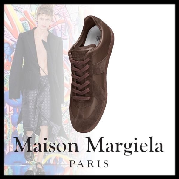 新作【メゾンマルジェラ】「レプリカ」スニーカー (Maison Margiela