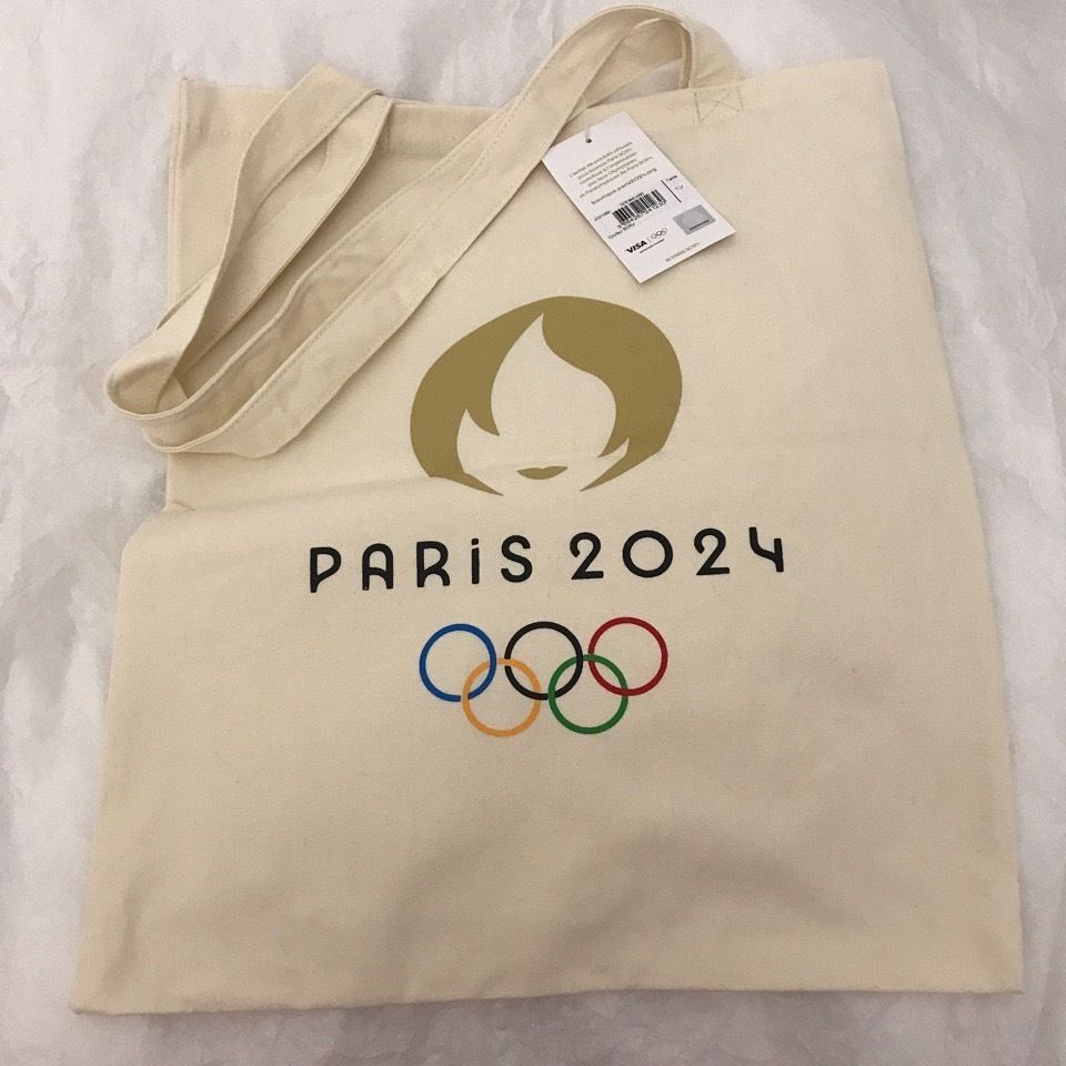 パラリンピック　パリ五輪2024　 トートバッグ　グッツ　日本入手困難 パリ2024年オリンピックトートバッグ