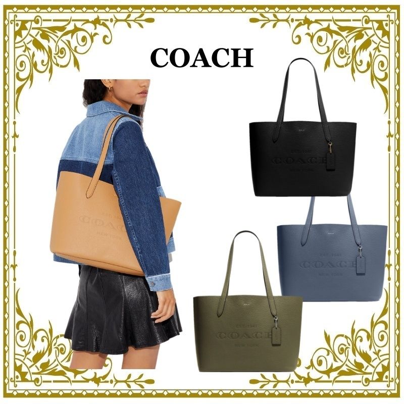 COACH レザートートバッグ