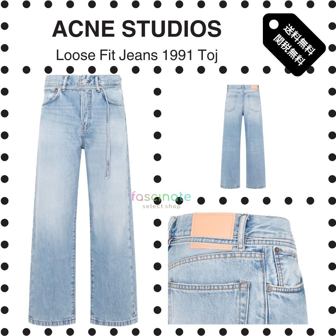 関税込☆【ACNE STUDIOS 】 Loose Fit Jeans 1991 Toj (Acne Studios