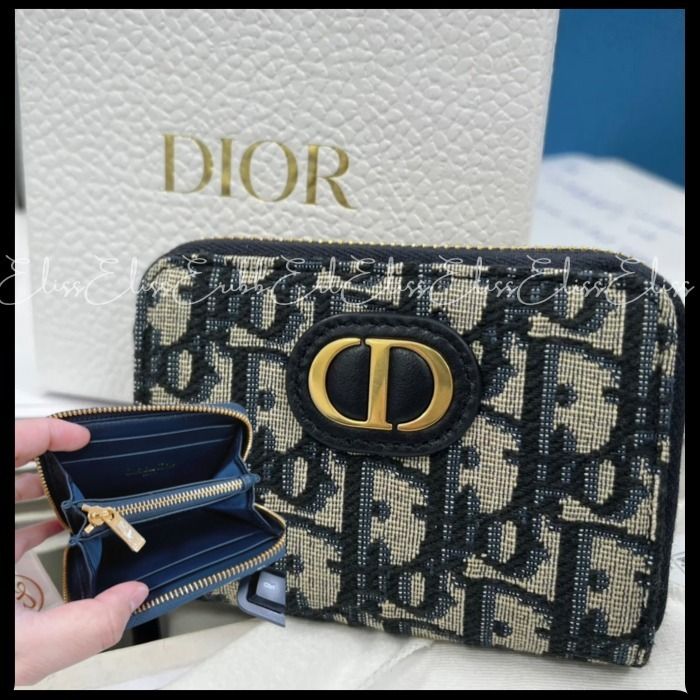国内すぐ【使いやすくコンパクト】DIORジップコインケース (Dior