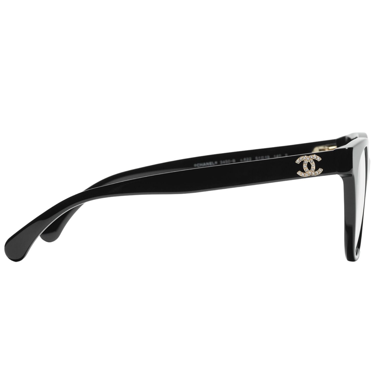 人気 CHANEL(シャネル) キャットアイ メガネフレーム CH3450B CHANEL シャネル ロゴ キャッツアイ シェイプ メガネ CH3450B