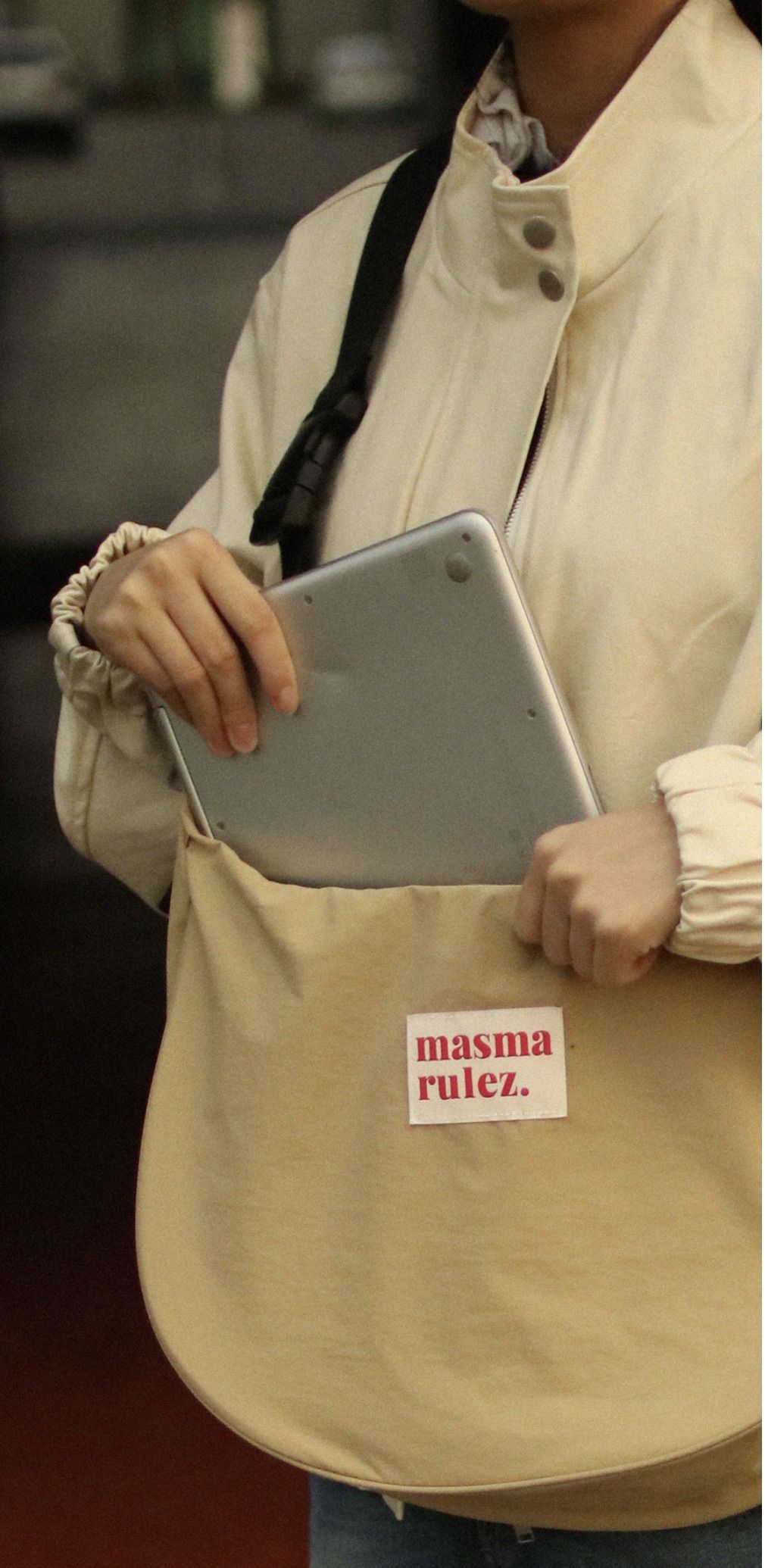 masmarulez】Halfmoon cross bag (masmarulez/ショルダーバッグ