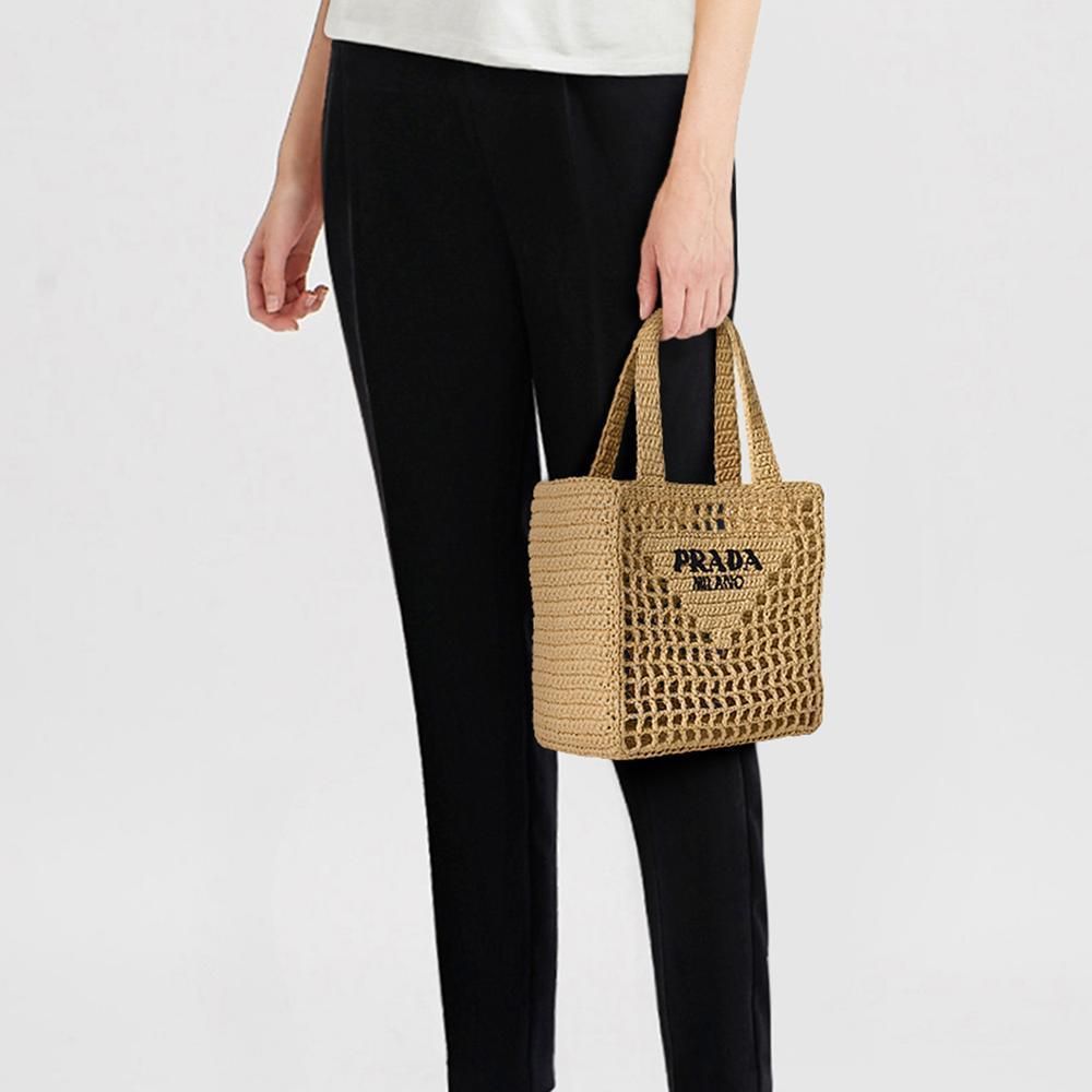 半額ストア ☆ PRADA（プラダ） かごバッグ (PRADA/かごバッグ スモール バッグ