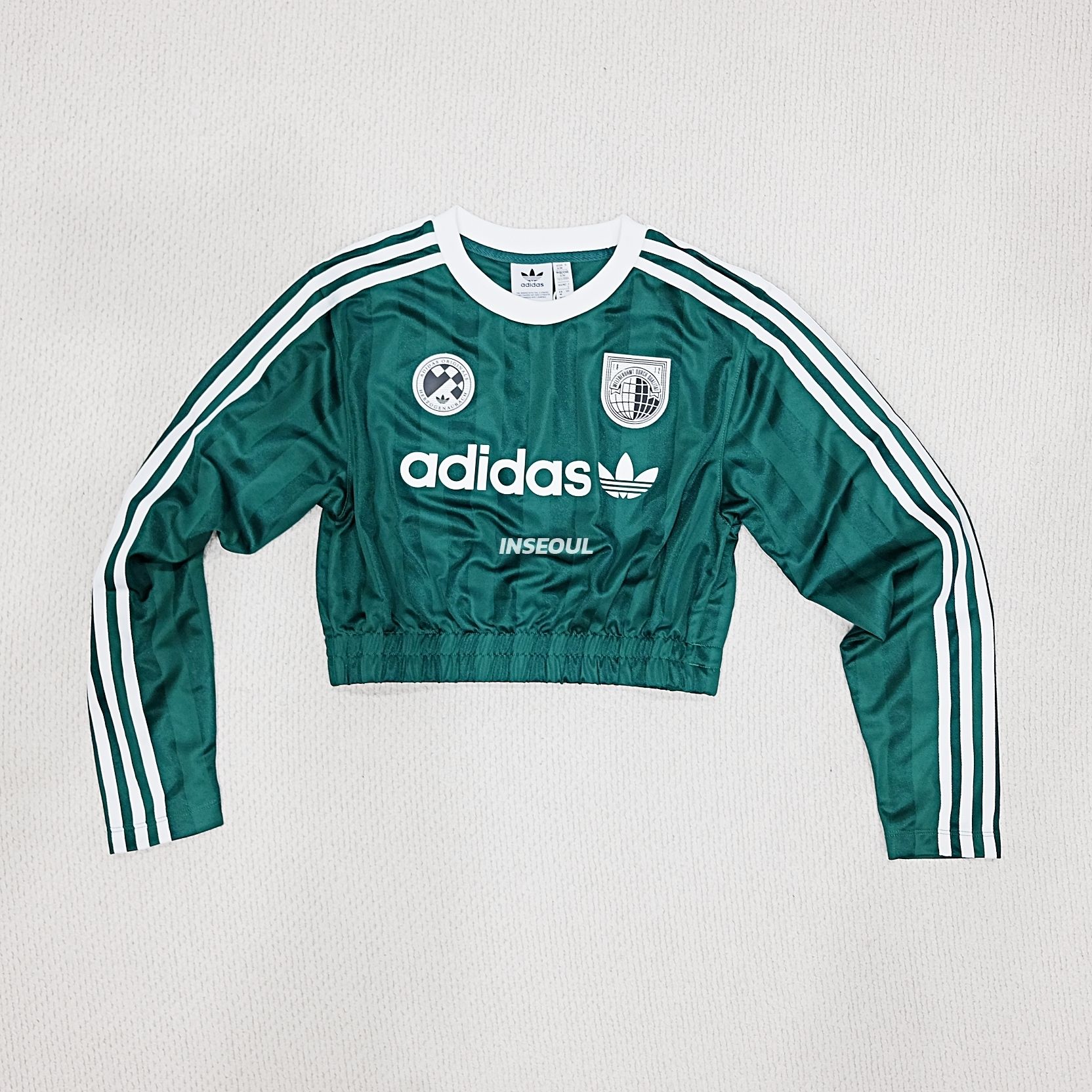 【在庫限り】 正規品 KITH × adidas サッカー しんどく サイドライン トップス