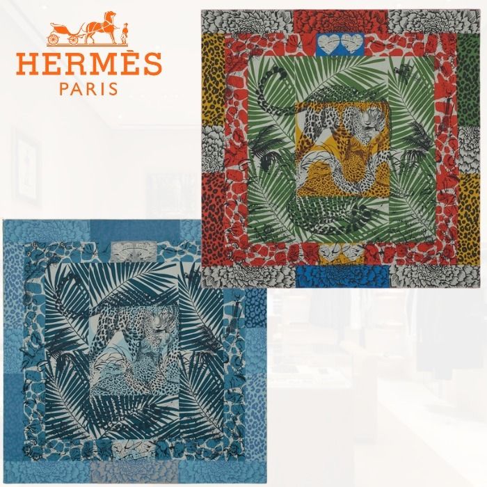 2023【HERMES】カレジェアン 《スタンプのジャングル・ラブ》 (HERMES 