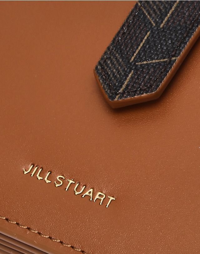 JILLSTUART◆ROSELLA PATTERN LEATHER ACCORDION CARD WALLET JILLSTUART]☆ROSELLA PATTERN LEATHER ACCORDION CARD WALLET