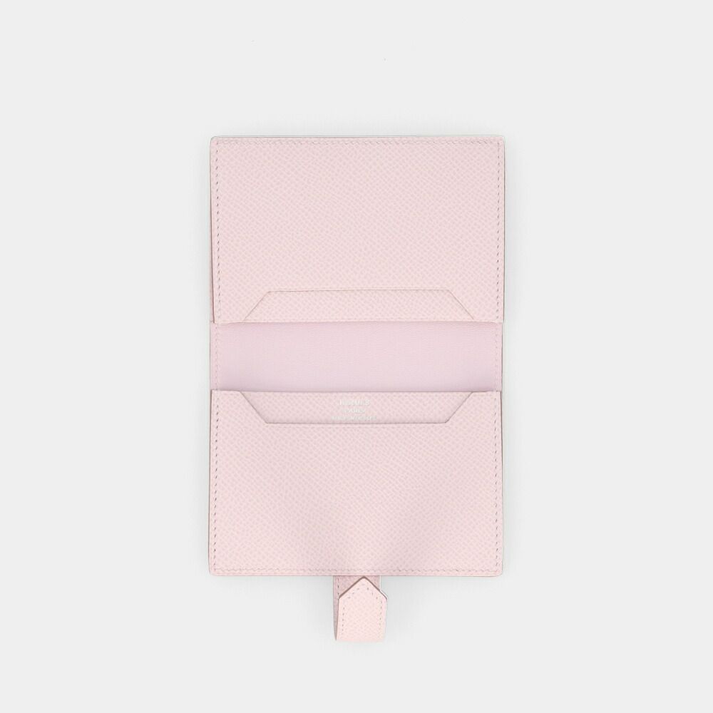 エルメス ベアンカードケース 財布 モーヴパール (HERMES/折りたたみ