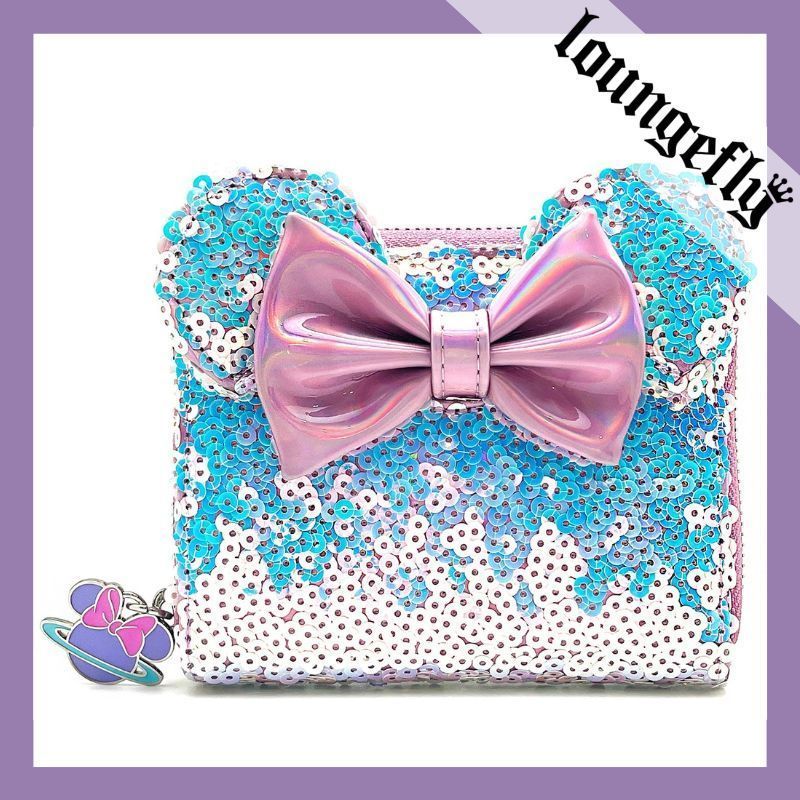 海外限定! Loungefly ミニー スパンコール