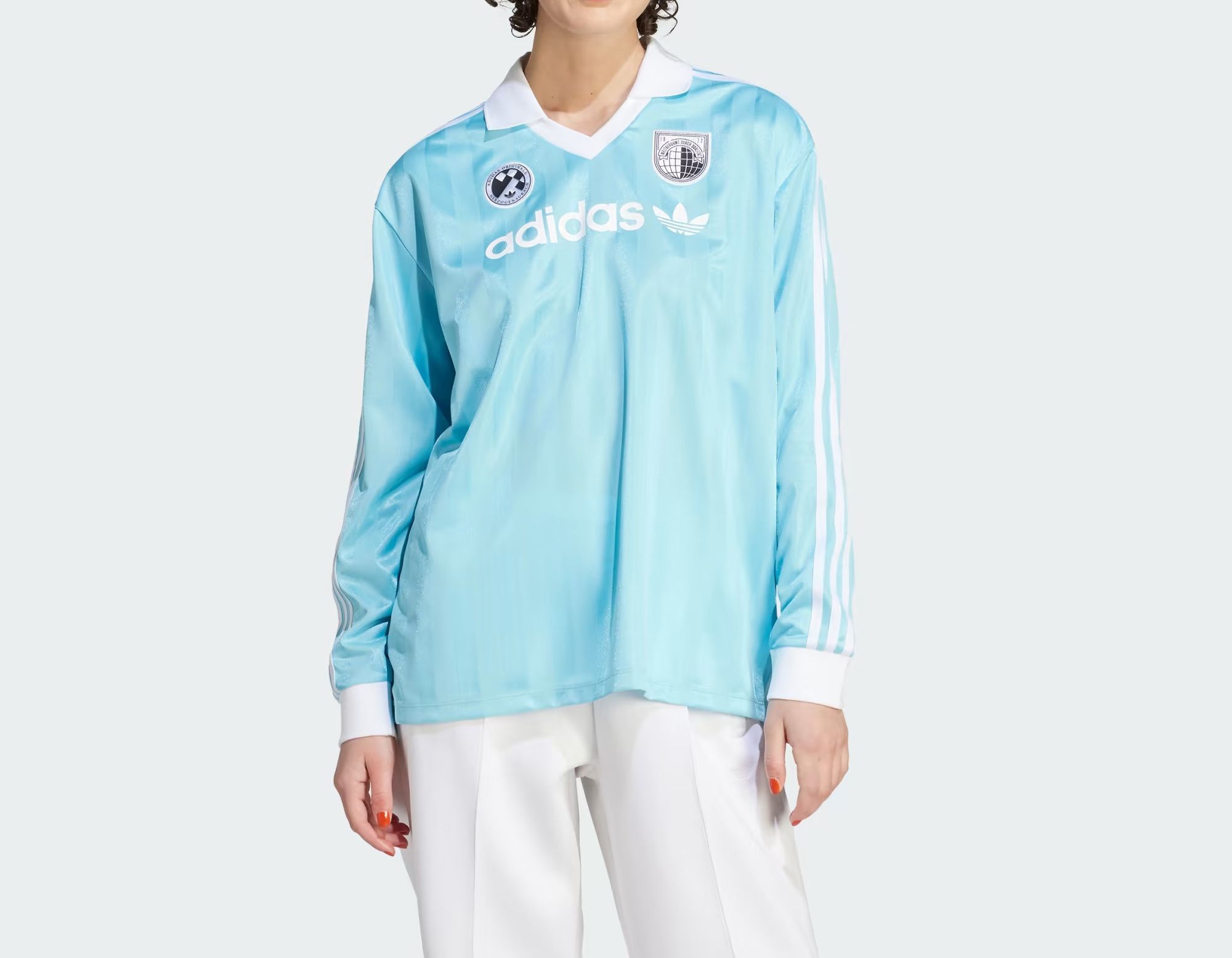 アディダス ADIDAS W Football Long Sleeve T-Shirt 長袖 シャツ
