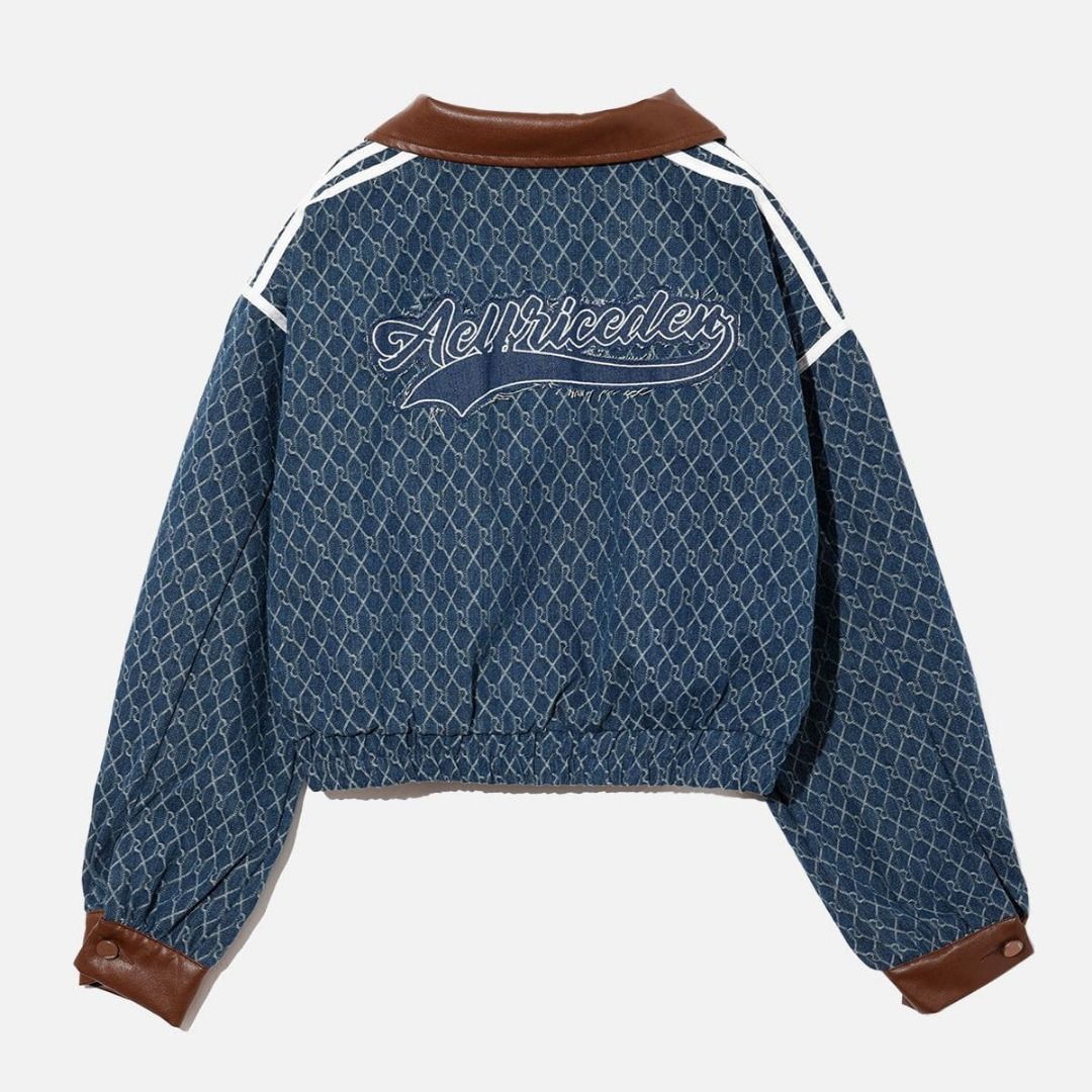 Aelfric Eden☆デニム ジャカード セットアップ メンズ Blue
