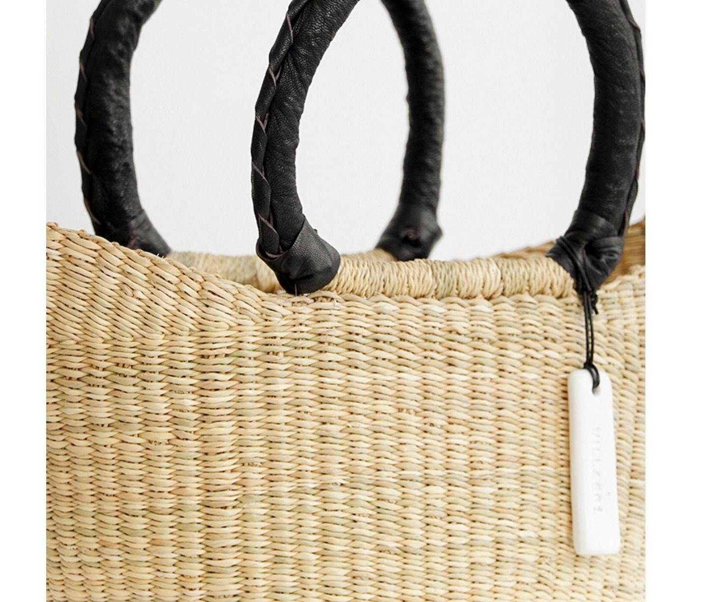 ★送料・関税込★VILLA501★Bolga Y Basket Bag L★かごバッグ★ ☆送料・関税込☆VILLA501☆Bolga Y Basket Bag L☆かごバッグ