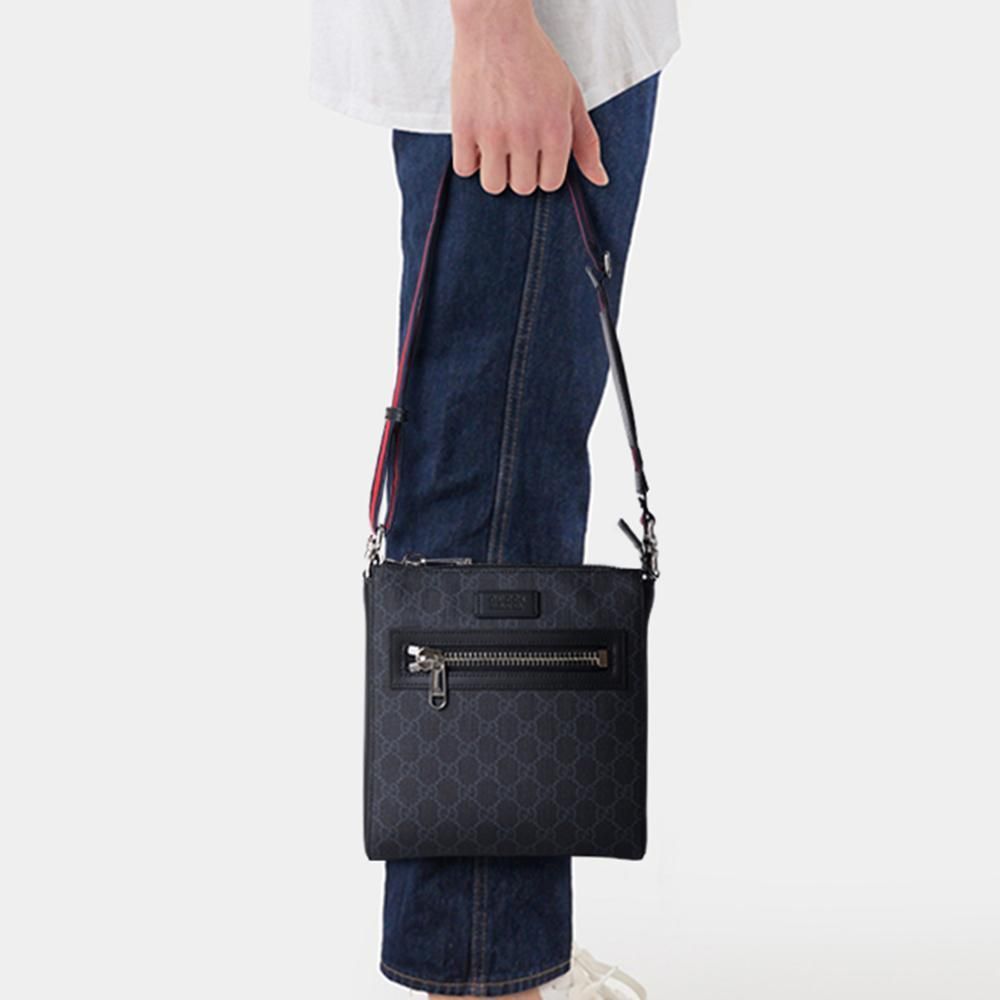 関税負担なし☆GUCCI GGスプリームスモールメッセンジャーバッグ