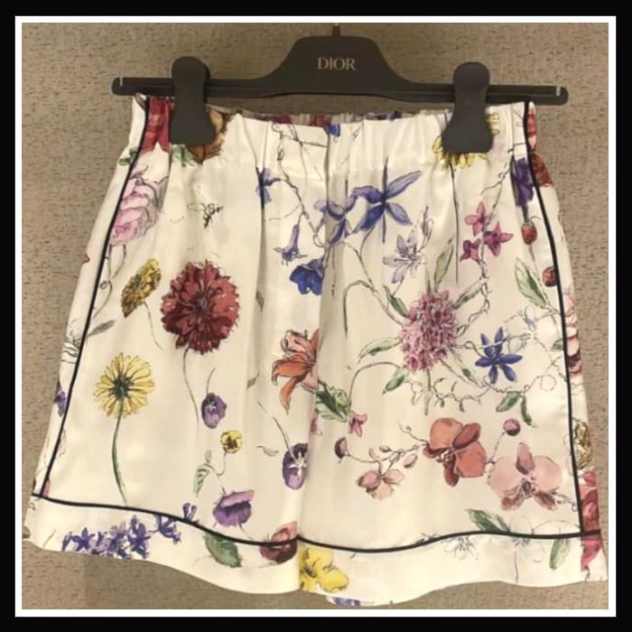 【シルクで履き心地気持ちいい♪】DIOR ショートパンツ DIOR | ショートパンツ ディオール オブリーク シルク