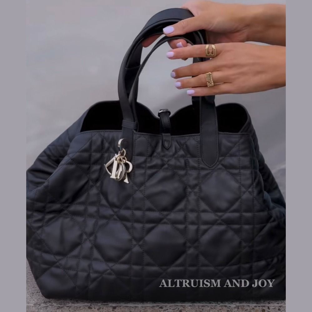長さ調節可能☆ポーチ付き】DIOR トゥジュール ラージ バッグ