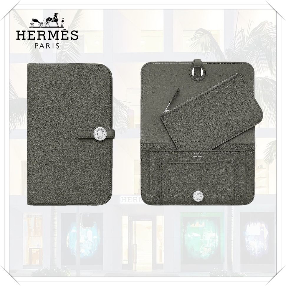 上質レザーの上品な美しさ【HERMES】財布 ドゴン デュオ 超入手困難【HERMES】憧れのドゴンデュオ Dogon Duo 財布