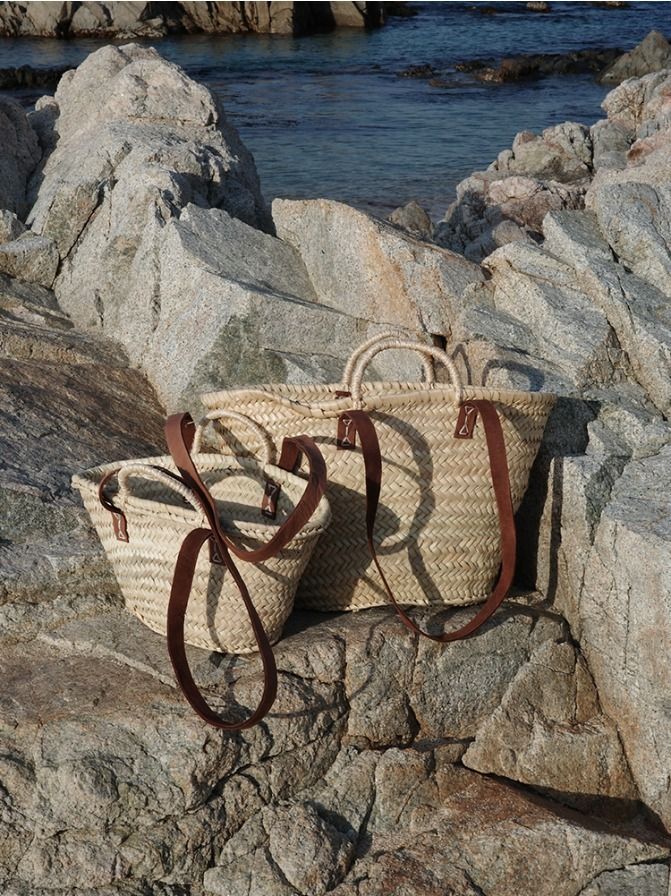 ★送料・関税込★VILLA501★Handle Tote★かごバッグ★ ボルガYバスケットバッグブラックステッチ | VILLA501 | HANA(ハナ)
