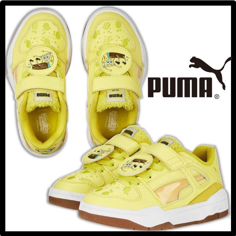☆送料・関税込☆PUMA☆PUMA X SPONGEBOB RIDER FV(PS)☆17-22cm