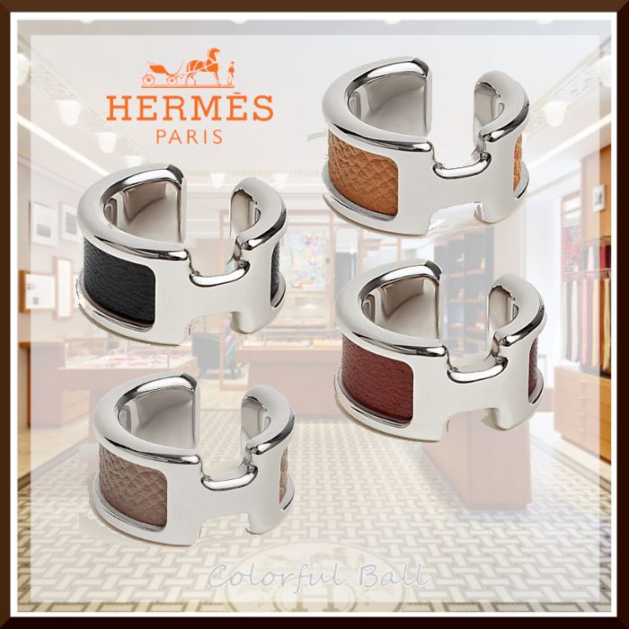【お洒落メンズへ】HERMES イヤーカフ 片耳用 お洒落メンズへ】HERMES 片耳用 イヤーカフ オランプ (HERMES