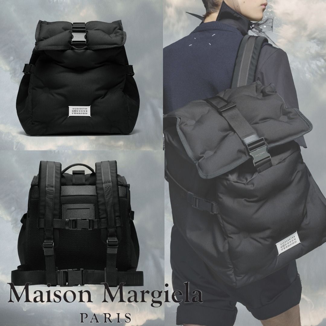 Maison Margiela ブラック バックパック リュック