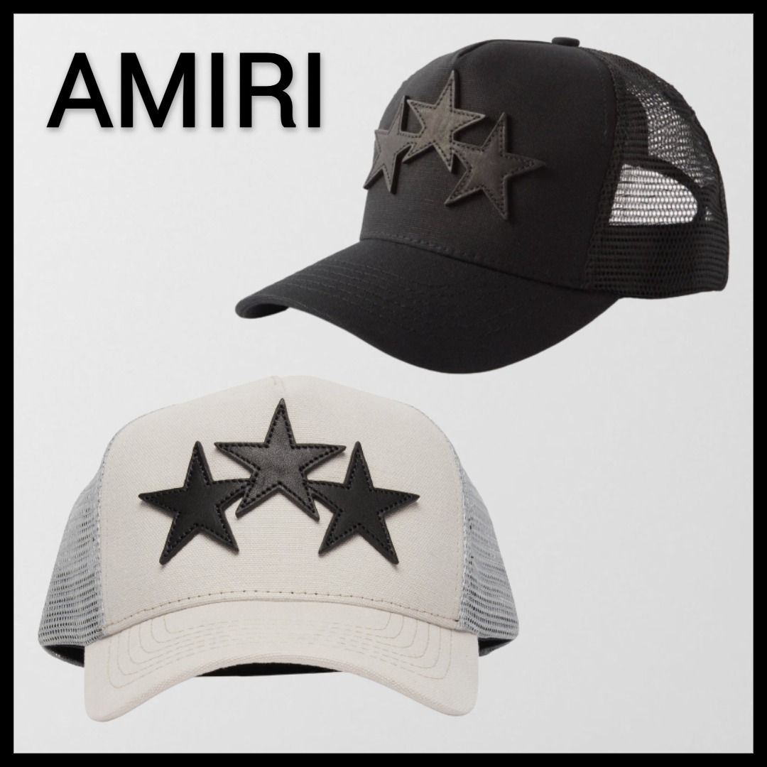 AMIRI アミリ スリースター メッシュキャップ 人気 送料関税込み