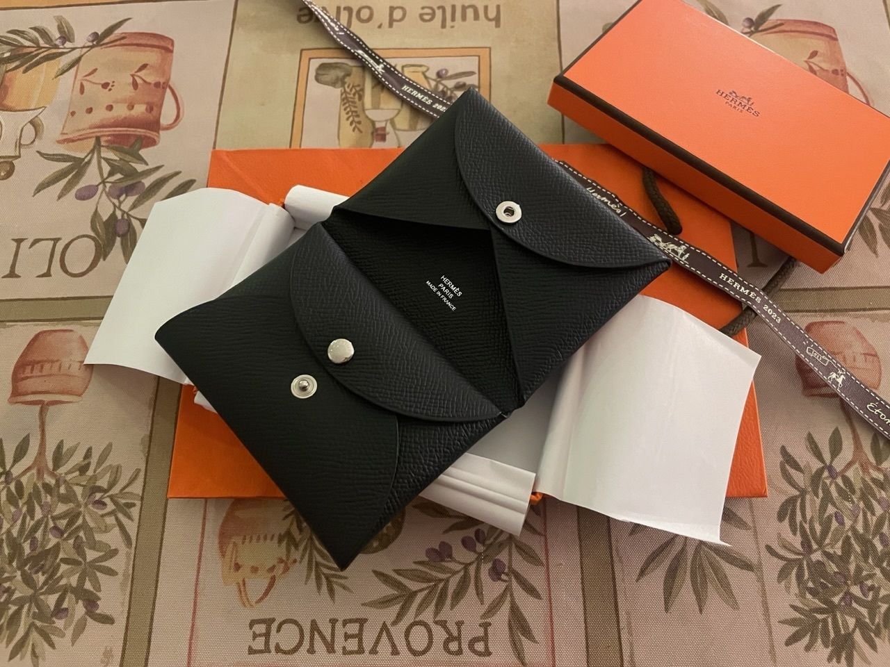 HERMES カードケースカルヴィデュオ ブラック (HERMES/カードケース HERMES カードケースカルヴィデュオ ブラック (HERMES/カードケース