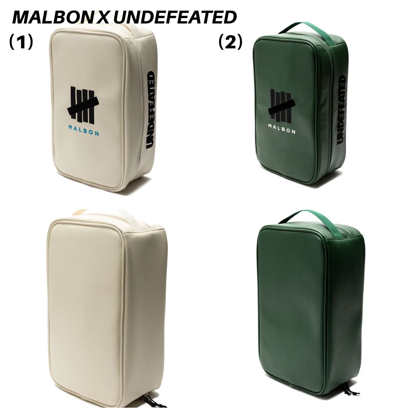MALBON X UNDEFEATED コラボ 軽量 キャリースタンドゴルフバッグ
