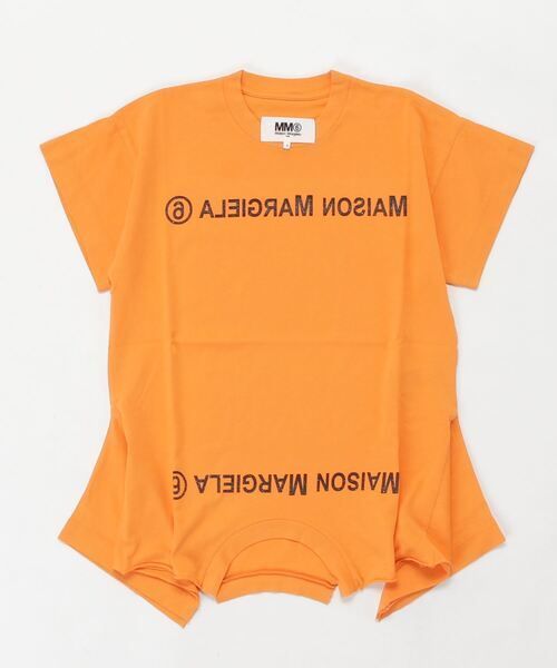 驚きの値段で Maison 関税送料込☆MM6 Margiela Tシャツワンピース Kids/ロゴ ワンピース