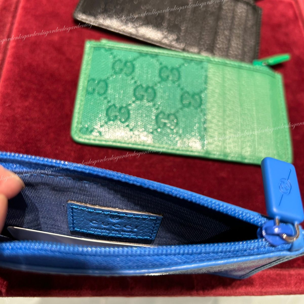 すぐ届く！GUCCI GGクリスタル カードケース フラグメントケース