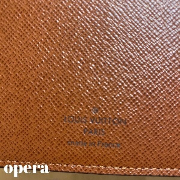 国内発 Louis Vuitton ノートカバー 手帳カバー モノグラム 茶色 国内発 Louis Vuitton ノートカバー 手帳カバー モノグラム 茶色