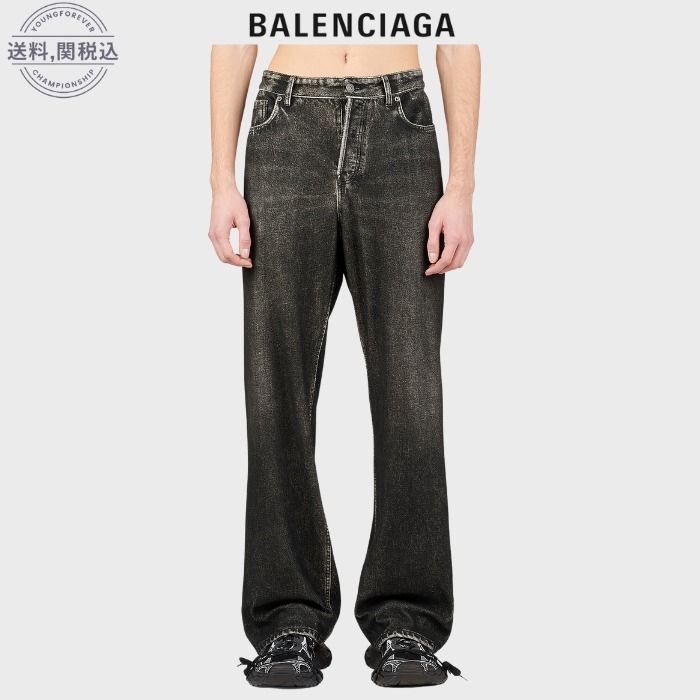 BALENCIAGA バレンシアガ トロンプルイユ デニムパンツ 人気