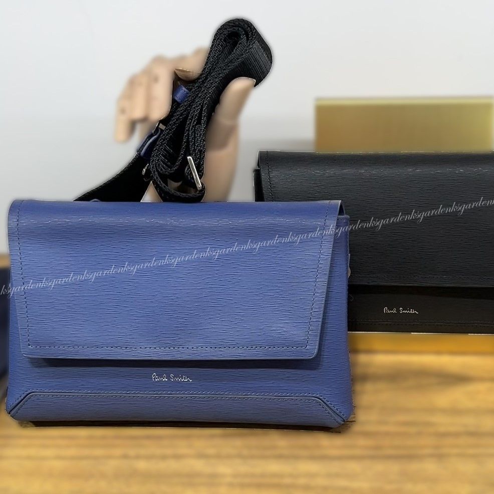 すぐ届く！Paul Smith クラシックエンボス ショルダーバッグ (Paul ...