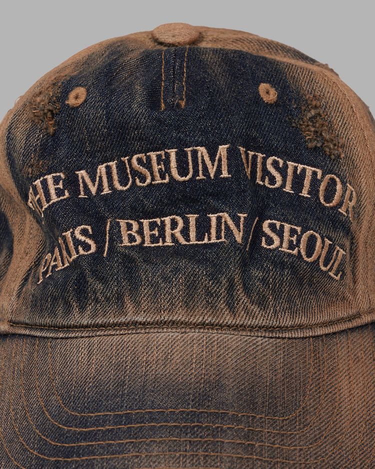 THE MUSEUM VISITOR☆韓国☆WASHED DENIM BALLCAP 4色 (THE