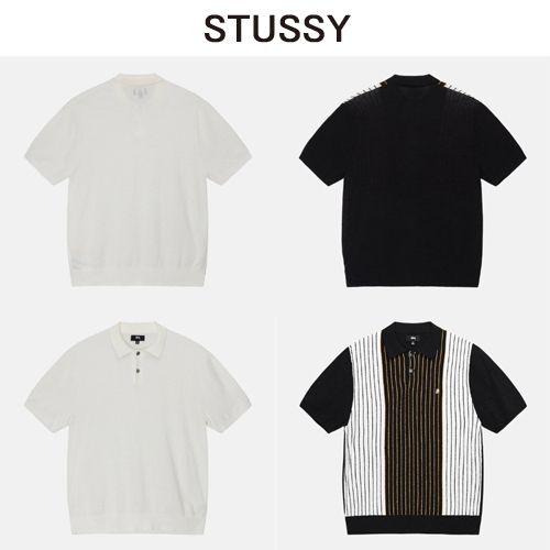 【夏に最適】Stussy 軽量ワッフルニットTシャツ ☆大人気☆Stussy HOW WE'RE LIVIN' PIGMENT DYED TEE (STUSSY/T