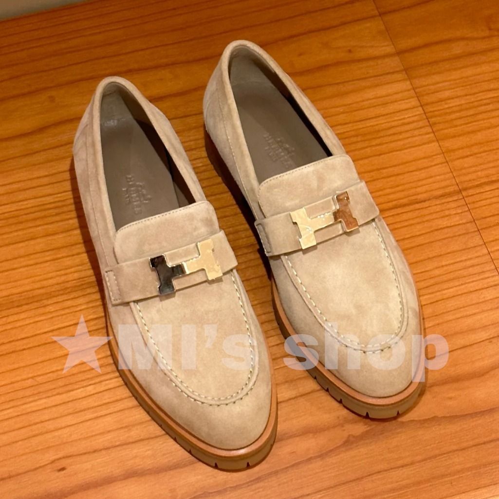 【足元からエレガンスに♪】HERMES モカシン ローファー 人気☆エレガント】HERMES エルメス｜モカシン 《ケッシー