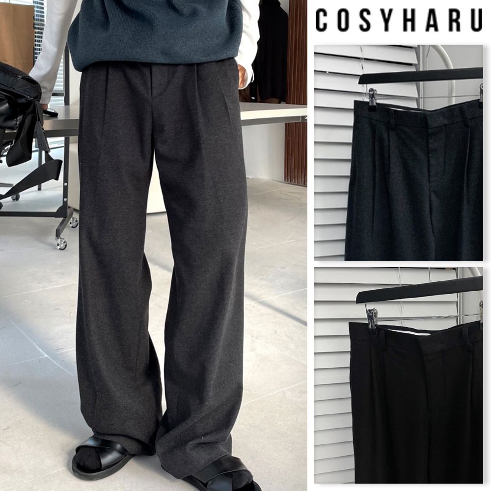 【COSYHARU】Magritte semi-wide wool slacks COSYHARU】Magritte semi-wide wool slacks (COSYHARU/パンツ