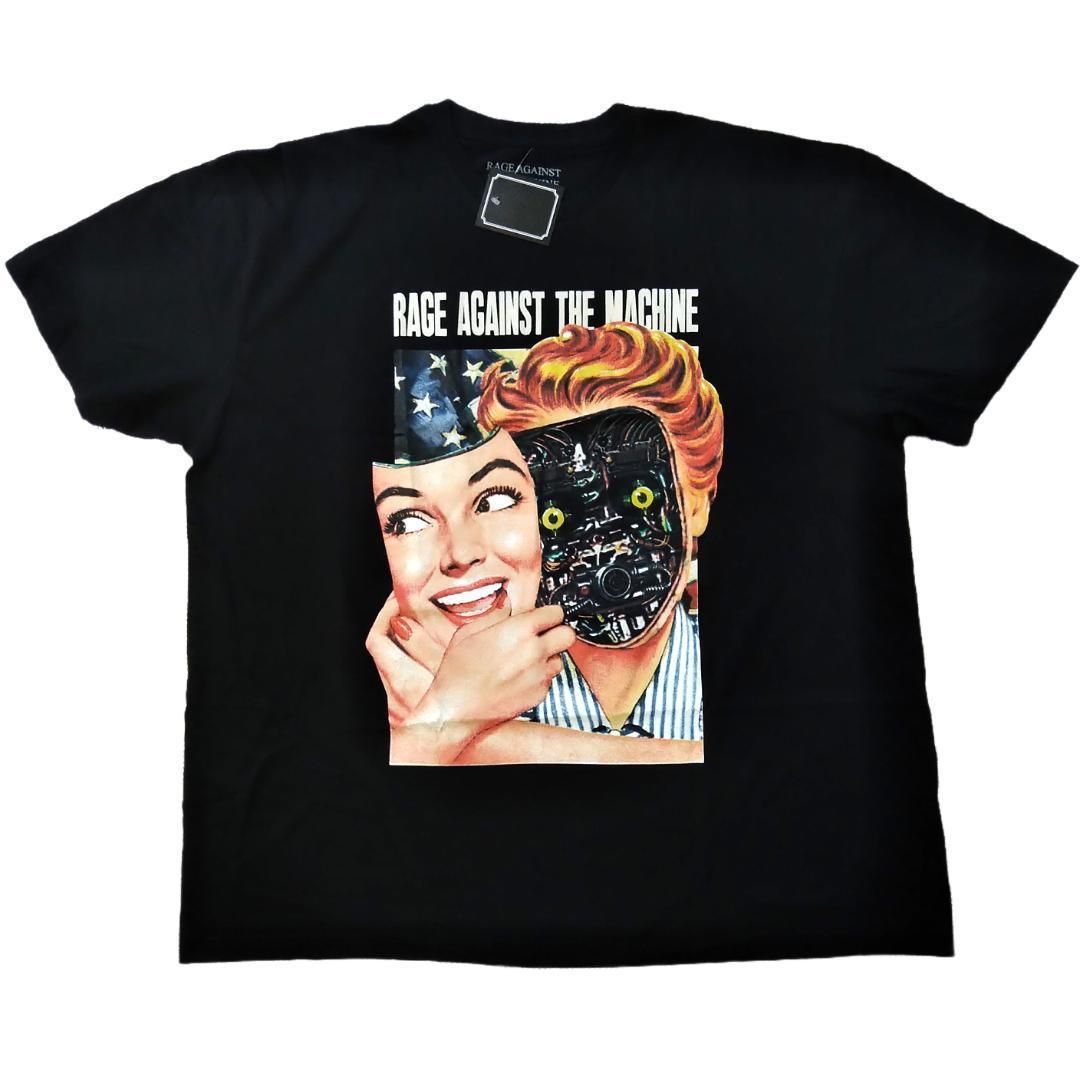 【5％OFF】 Tシャツ レイジ・アゲインスト・ザ・マシーン 黒 (T ツアー ミュージシャン