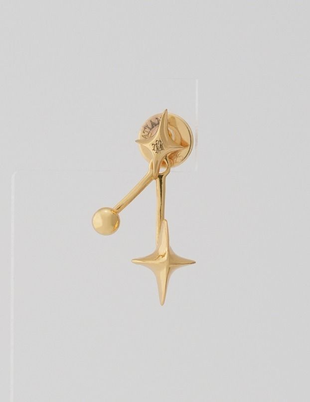 TATIANA☆[SILVER925] Shooting Star EarJacket Earring