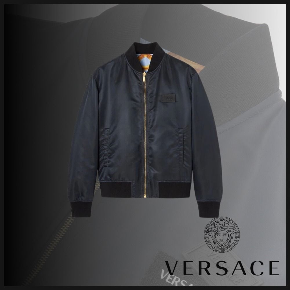 ヴェルサーチェ】BAROCCO 660 リバーシブル ジャケット (VERSACE