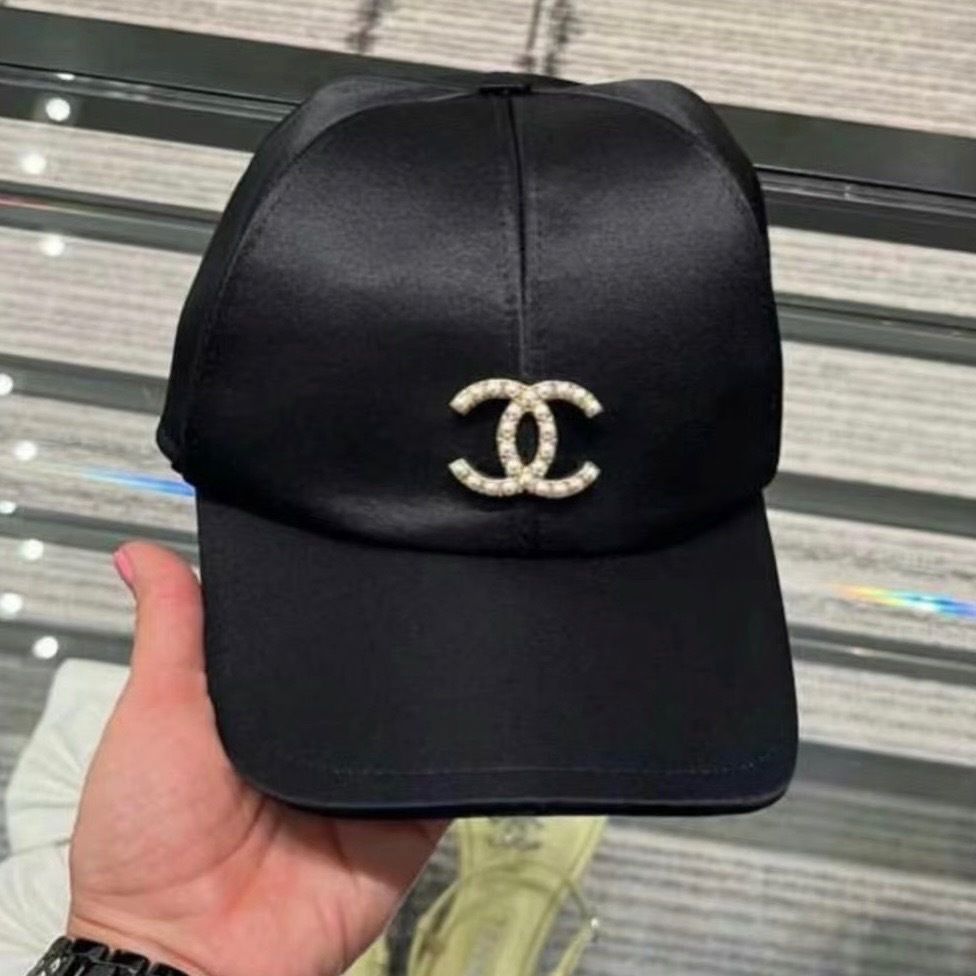 パールロゴが輝く☆】CHANEL キャップ (CHANEL/キャップ