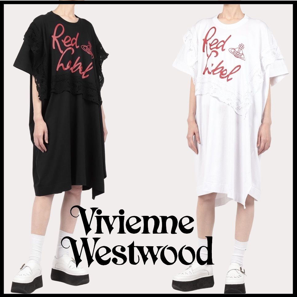 大人気!! VivienneWestwood FRAME レース スクエアワンピース ...