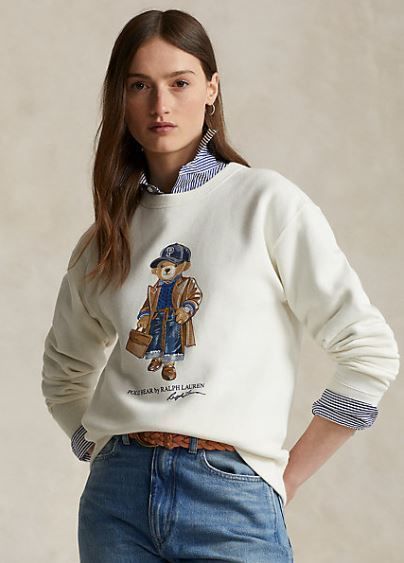 新着【POLO Ralph Lauren】ポロベア 綿混紡 スウェットシャツ