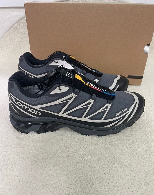 人気 ☆SALOMON☆ XT-6 GORE-TEX BLACK EBONY☆ L41663500 (Salomon