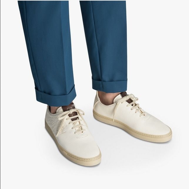 【Berluti】Eden レザー スクリット スニーカー ローカット Eden Scritto Leather Sneaker | Berluti ES