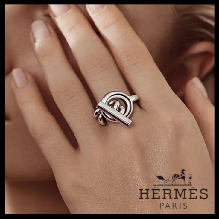 HERMES クロワゼット リング  54croisette